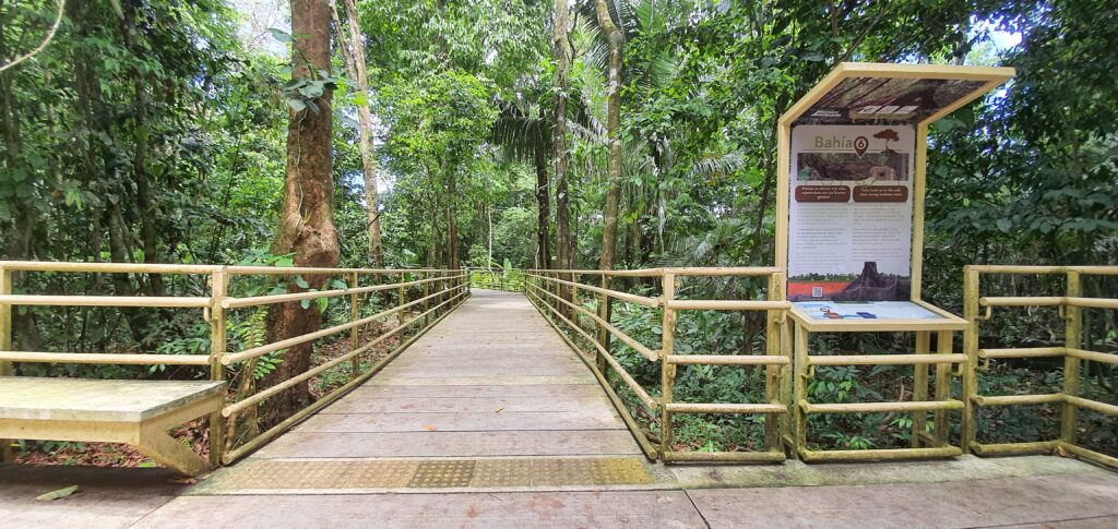 Sendero accesible en Parque Nacional Manuel Antonio